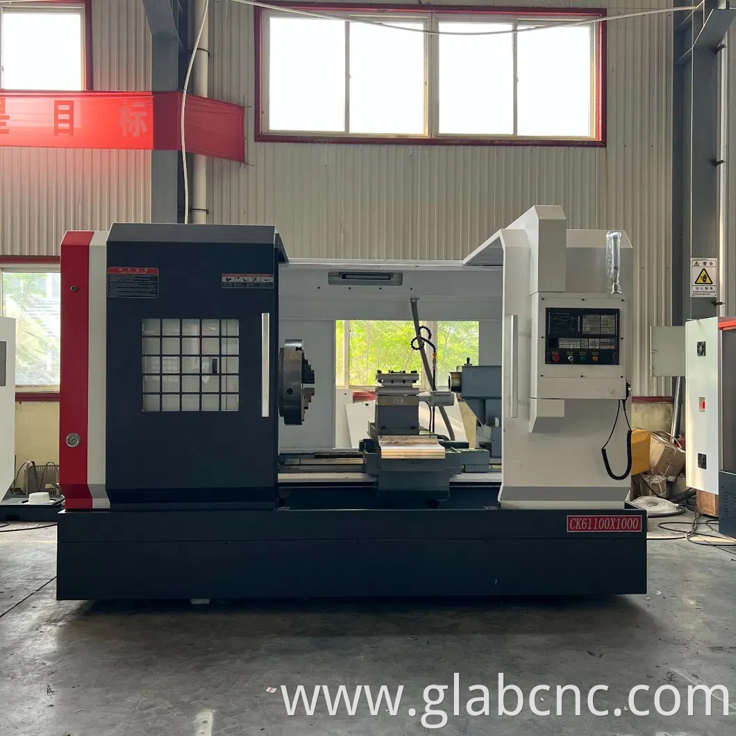Ck61100 Hard Rail Fully Automatic Horizontal CNC Lathe with Wide Numerical Control System Metal Cutting Machine Tool
